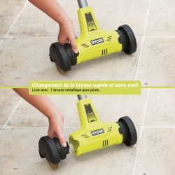 Ryobi Nettoyeur de joints pour terrasse 18V ONE+™ 2,0 Ah Li-Ion RY18PCA-120 Ryobi Kobleo