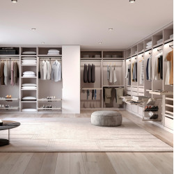 Emuca Porte-chaussures Emuca pour placards et dressing Hack côté gauche gris Kobleo