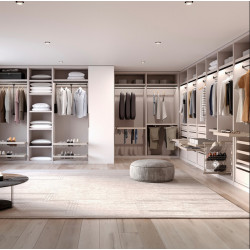 Emuca Porte-chaussures Emuca pour placards et dressing Hack côté droite gris Kobleo