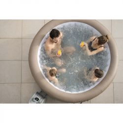 Bestway Spa gonflable 60017 Lay-Z-Spa® Palm Springs Airjet™ rond 6 pers. Bestway Kobleo