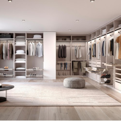 Emuca Kit tiroir d'organisation Emuca avec glissières 900mm gris pierre Kobleo