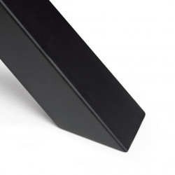 Emuca Jeu de 2 pieds Emuca Cross pour table 695mm acier peint en noir Kobleo Emuca Jeu de 2 pieds Emuca Cross pour table 695mm acier peint en noir Kobleo