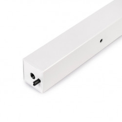 Emuca Pieds carrés et cadre de table Emuca 750x750mm acier peint en blanc Kobleo