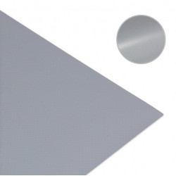 Emuca Tapis pour tiroirs Emuca effet textile 2000x48cm gris anthracite Kobleo