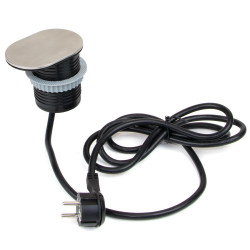 Emuca Multiconnecteur Vertikal Flat 60 acier inoxydable Kobleo