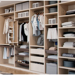 Emuca Kit tiroir métallique et cadre coulissant Emuca 800mm couleur moka Kobleo