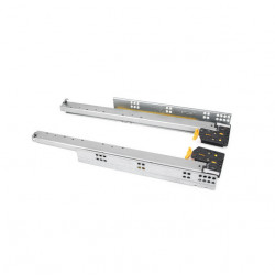 Emuca 10 paires de coulisses Emuca Silver profondeur 390mm acier zingué Kobleo