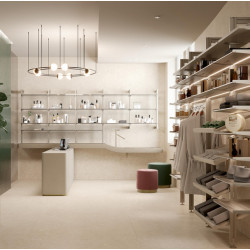 Emuca Kit de structure modulaire Emuca Zero à monter au mur gris pierre Kobleo