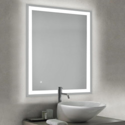 Emuca Miroir salle de bain Emuca Hercule 600x800mm avec éclairage led 4000K Kobleo