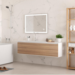 Emuca Miroir salle de bain Emuca Hercule 600x800mm avec éclairage led 4000K Kobleo