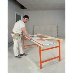 Mondelin Etabli de plaquiste  Mondelin hauteur 80cm charge de 1500kg Kobleo