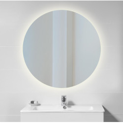 Emuca Miroir salle de bain Emuca Cassiopeia D60cm avec éclairage led 4000K Kobleo