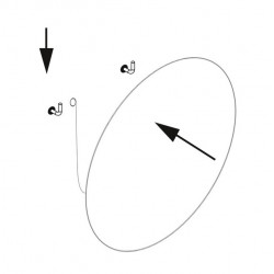 Emuca Miroir salle de bain Emuca Cassiopeia D60cm avec éclairage led 4000K Kobleo