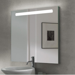 Emuca Miroir salle de bain Emuca Pegasus 600x700mm avec éclairage led 4000K Kobleo