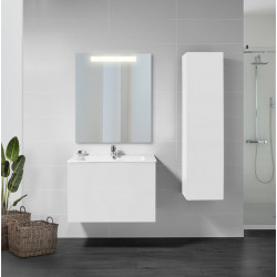 Emuca Miroir salle de bain Emuca Pegasus 600x700mm avec éclairage led 4000K Kobleo