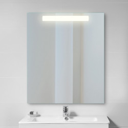 Emuca Miroir salle de bain Emuca Pegasus 600x700mm avec éclairage led 4000K Kobleo