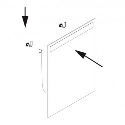 Emuca Miroir salle de bain Emuca Pegasus 600x700mm avec éclairage led 4000K Kobleo