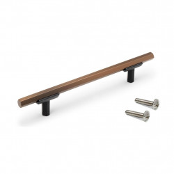 Emuca 20 poignées pour meuble Emuca Riad L168mm entraxe 128mm alu bronze Kobleo