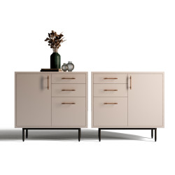 Emuca 20 poignées pour meuble Emuca Riad L168mm entraxe 128mm alu bronze Kobleo