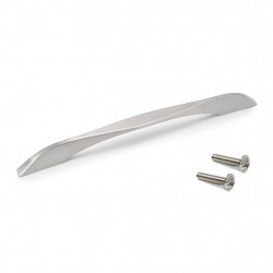 Emuca 20 poignées pour meuble Emuca Varna L247mm entraxe 224mm nickel satiné Kobleo