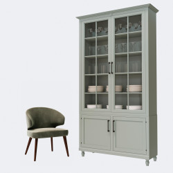 Emuca 20 poignées pour meuble Emuca Suez L184mm entraxe 160mm peint en noir Kobleo