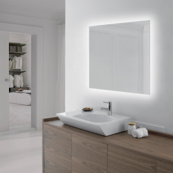 Emuca Miroir Emuca Centaurus avec éclairage décoratif à led 60x80cm 14W Kobleo