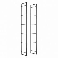 Emuca Structure pour étagère Emuca Lader hauteur 1790mm acier noir Kobleo