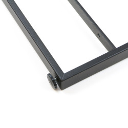 Emuca Structure pour étagère Emuca Lader hauteur 1790mm acier noir Kobleo