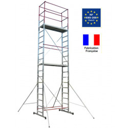 Escalux Echafaudage Aluminium C: 150 Kg Haut. Travail 7 m Kobleo