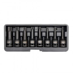 Yato Kit de clés Torx Yato YT-1065 T30 à T80 capuchon court Kobleo