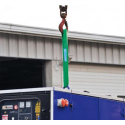 Levac Elingue ronde 4428R30 textile rouge 3m CMU 5000Kg Levac Kobleo