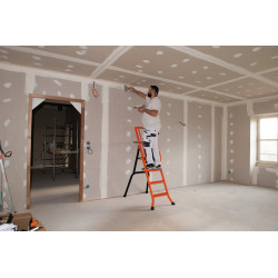 Mondelin Escabeau 5 marches Mondelin Pro hauteur accès 310cm en aluminium Kobleo