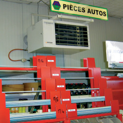 Sovelor Aérotherme hélicoïde Sovelor AGSX25G20 gaz naturel 20mbar 2100m3/h Kobleo