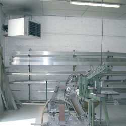 Sovelor Aérotherme hélicoïde Sovelor AGSX45G31 gaz propane 37mbar 5500m3/h Kobleo