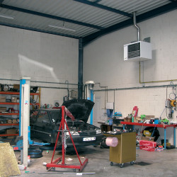 Sovelor Aérotherme hélicoïde Sovelor AGSX45G31 gaz propane 37mbar 5500m3/h Kobleo