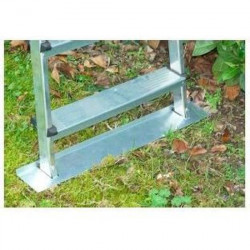 Escalux Escabeau 7 marches Escalux JARDIMIXTE aluminium hauteur accès 3,42m Kobleo