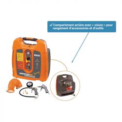 Mecafer Compresseur d'air Squirrel Revolutionair 1,5CV 6L Mecafer Kobleo Mecafer Compresseur d'air Squirrel Revolutionair 1,5CV 6L Mecafer Kobleo
