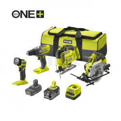 Ryobi Pack de machines 18V Ryobi RCK184A-252 avec sac de transport Kobleo