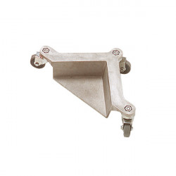 Mondelin Jeu de 4 coins roule-meubles Mondelin aluminium 3 roues 600kg Kobleo