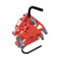 Mondelin Jeu de 4 coins roule-meubles Mondelin avec support 3 roues 600kg Kobleo