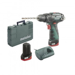 Metabo Perceuse visseuse percussion Metabo PowerMaxx SB Basic 12V 2x2Ah 34Nm Kobleo
