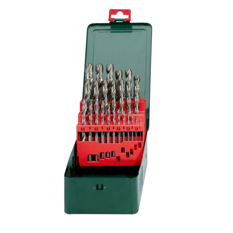 Metabo Coffret de forets Metabo HSS-G SP 25 pièces Kobleo