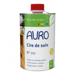 Auro Cire de soin Auro n°107 1L pour sols en bois prêt à l'emploi Kobleo