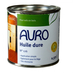 Auro Huile dure Auro Classic n°126 0,375L pour sols en bois Kobleo