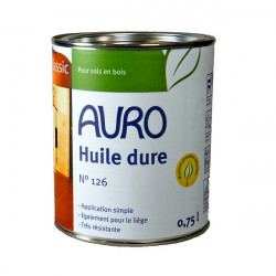 Auro Huile dure Auro Classic n°126 0,75L pour sols en bois Kobleo