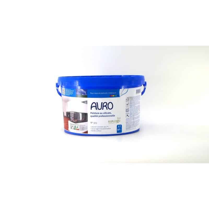 Auro Peinture au silicate Auro n°303 intérieur 5L qualité professionnelle Kobleo