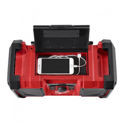 Milwaukee Radio de chantier Milwaukee M18 JSR DAB+-0 12h autonomie sans batterie Kobleo