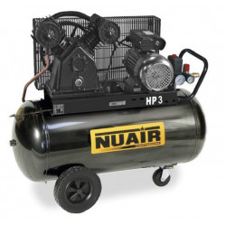 Nuair Compresseur à air bi-cylindre en V VCF/200CM3 3Cv 2,2kW 200L Nuair Kobleo