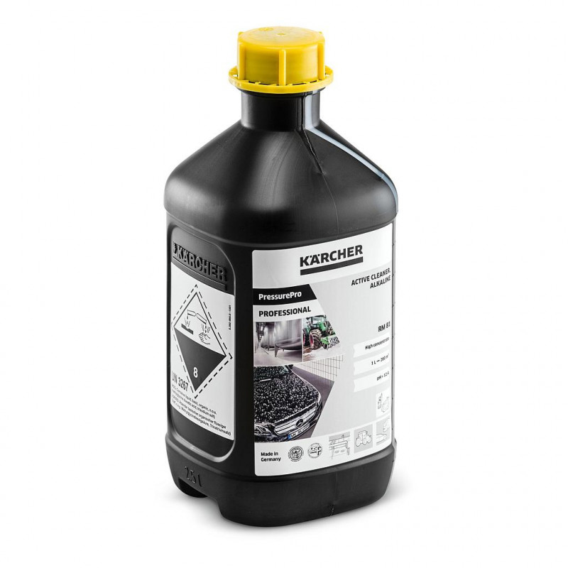 Karcher Nettoyant alcalin actif Karcher PressurePro RM 81 2,5l 12,3pH Kobleo