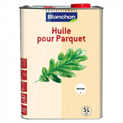 Blanchon Huile pour parquet Blanchon 5L incolore prêt à l'emploi Kobleo